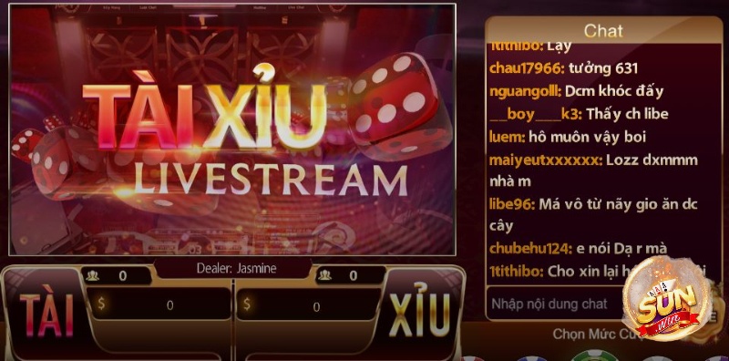 Hướng dẫn tham gia tài xỉu livestream tại cổng game Sunwin