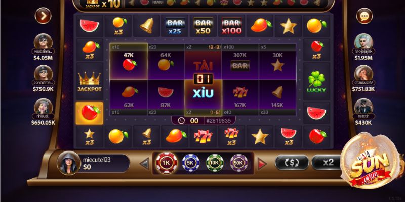 Trúng Jackpot tại Xèng 777 Sunwin